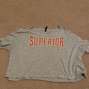 H&M superior crop top